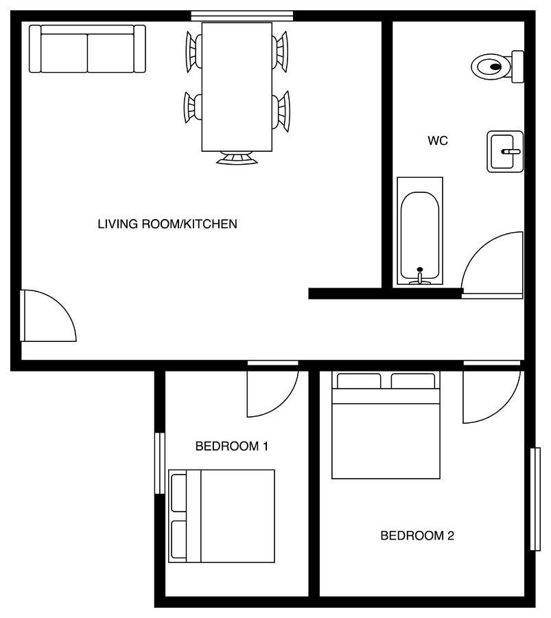 Mosaic Center Apartments Riga Luaran gambar